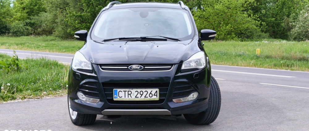 Ford Kuga cena 47500 przebieg: 169800, rok produkcji 2013 z Człuchów małe 277